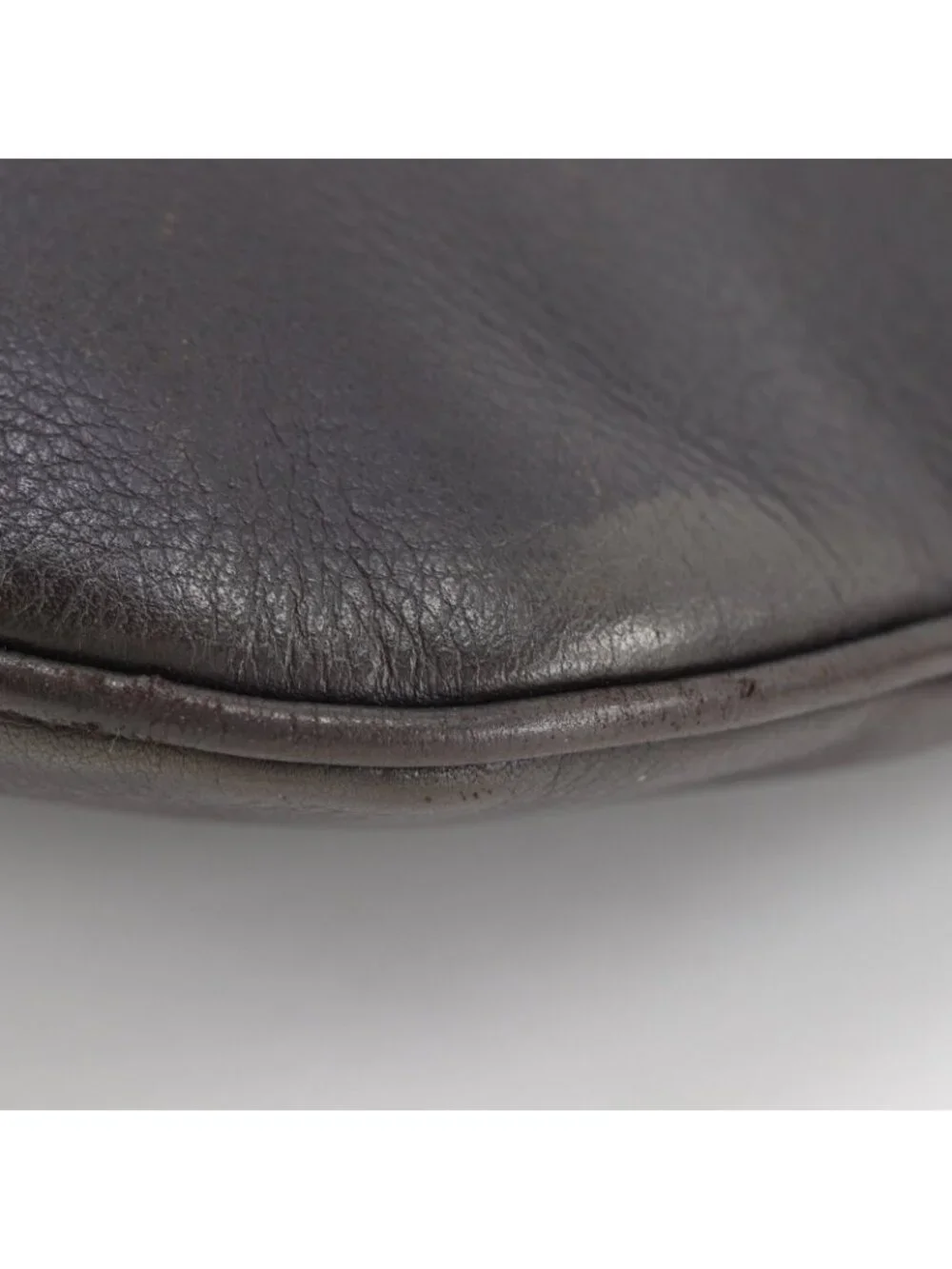 Loewe Anagram Leather Black Shoulder Bag